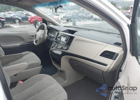 2014 Toyota Sienna from USA, damaged, VIN 5TDZK3DC1ES450560